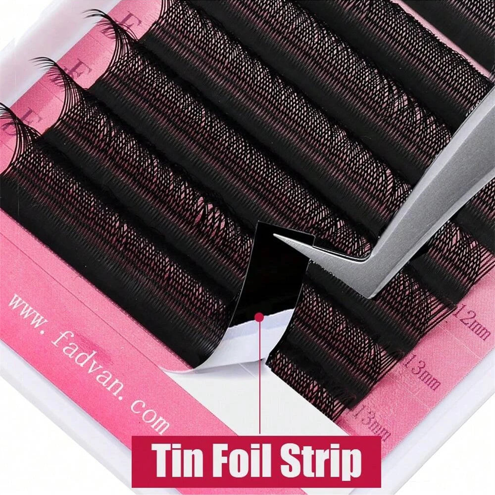 YY Shape Eyelash Extensions | Faux Mink C/D Curl | 0.05–0.07mm | 6–15mm