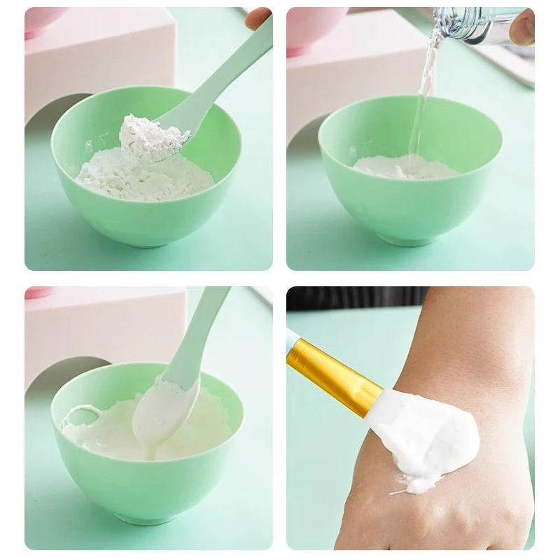 Professional Face Mask Mixing Set - 5-Piece DIY Skincare Kit