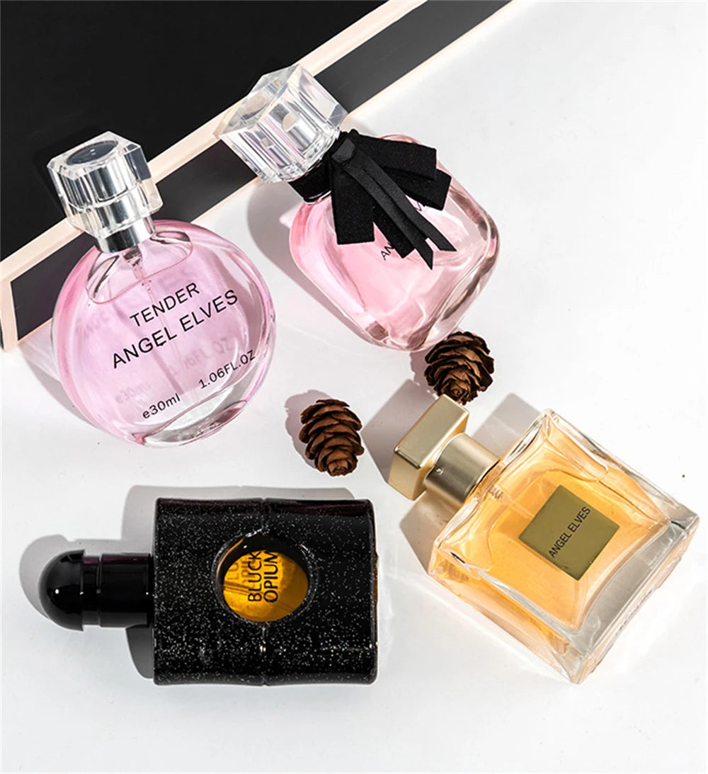 High Quality Perfume Women 120ml Perfumes Feminino Gift Box 4Pcs Set Parfum Femme Lasting Fragrance Floral Fruity Scent Spray Nanasbeautyholic