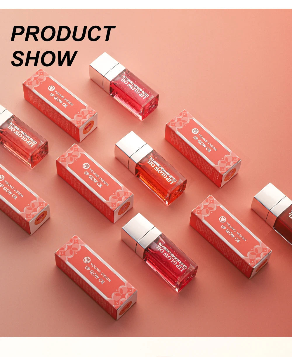 YOUNG VISION Lip Moisturizing Oil 5 Colors Available Dudu Lip Color Water Mist Lip Gel Moisturizing and Moisturizing Lip Color Nanasbeautyholic