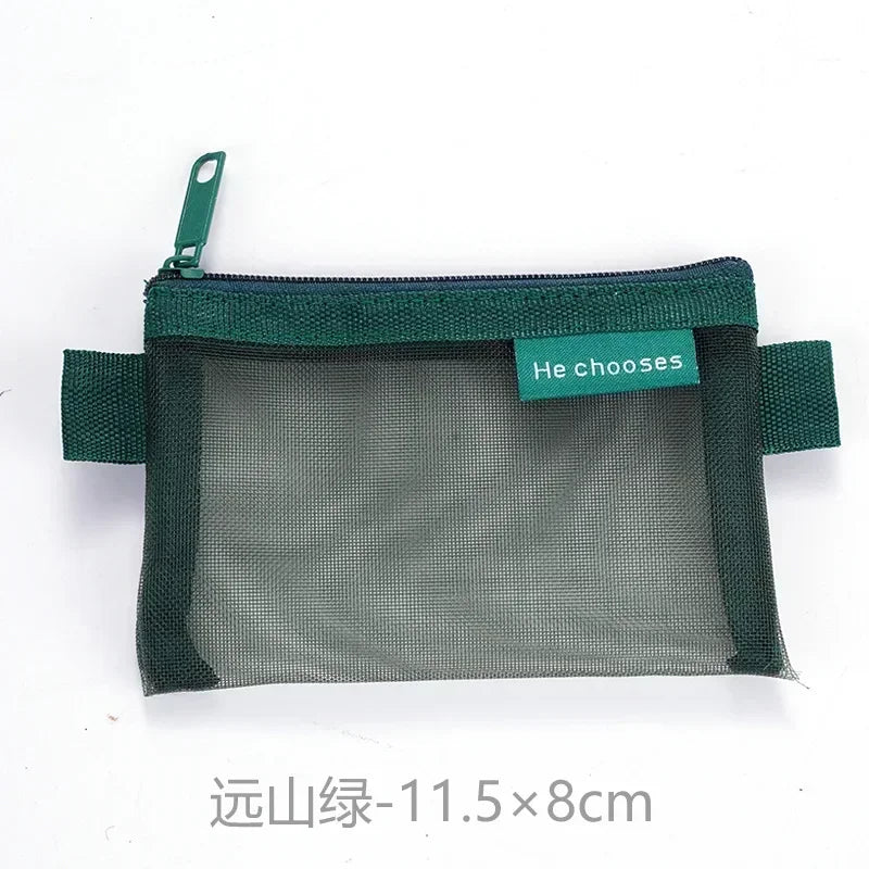 Square Solid Color Coin Bag