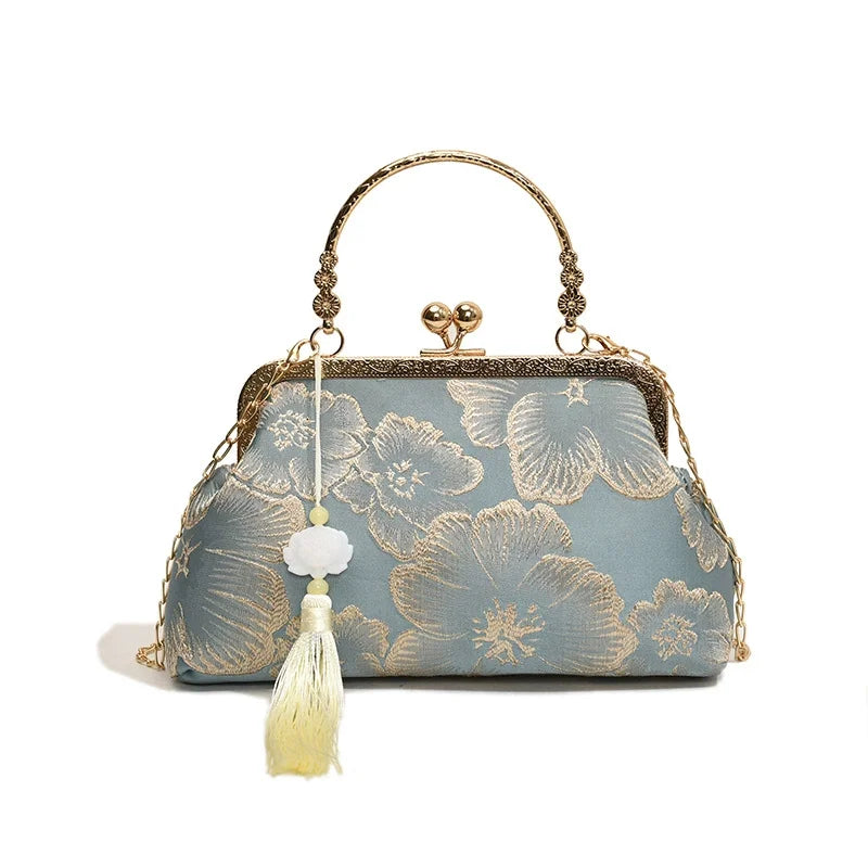 Chinese Style Embroidered Shoulder Bag