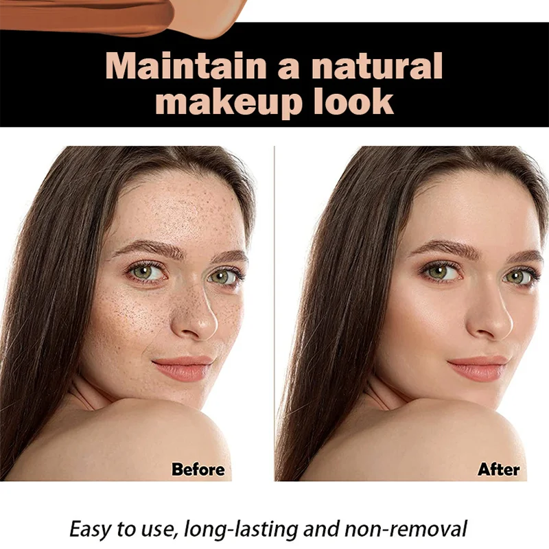 Fit colos Full Coverage Concealer & Liquid Foundation – Moisturizing, Dark Circle Corrector for All Skin Types