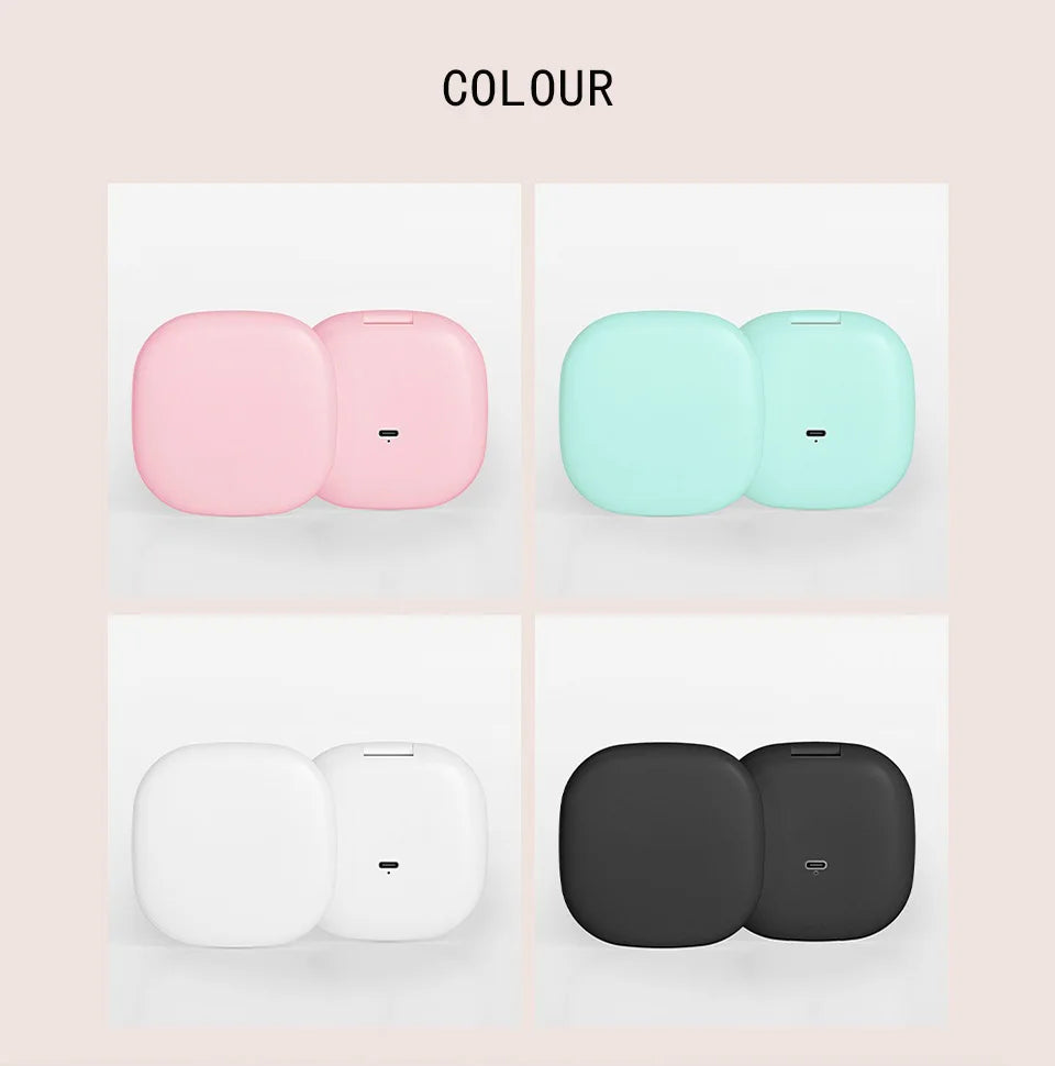 Mini Compact Foldable Pocket Hand Led Makeup Mirror