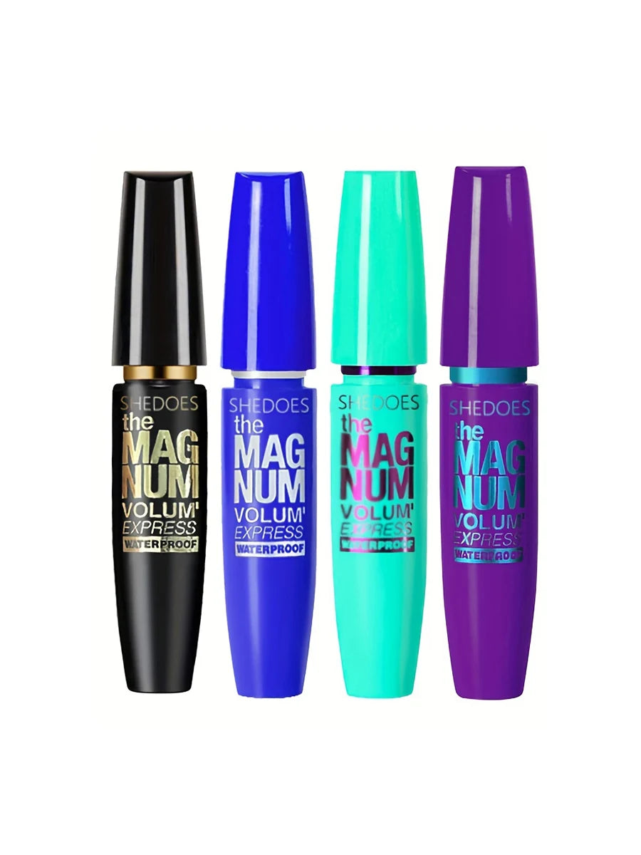 4D Fiber Mascara | Thickening, Lengthening & Curling — 5 Colors | 10g