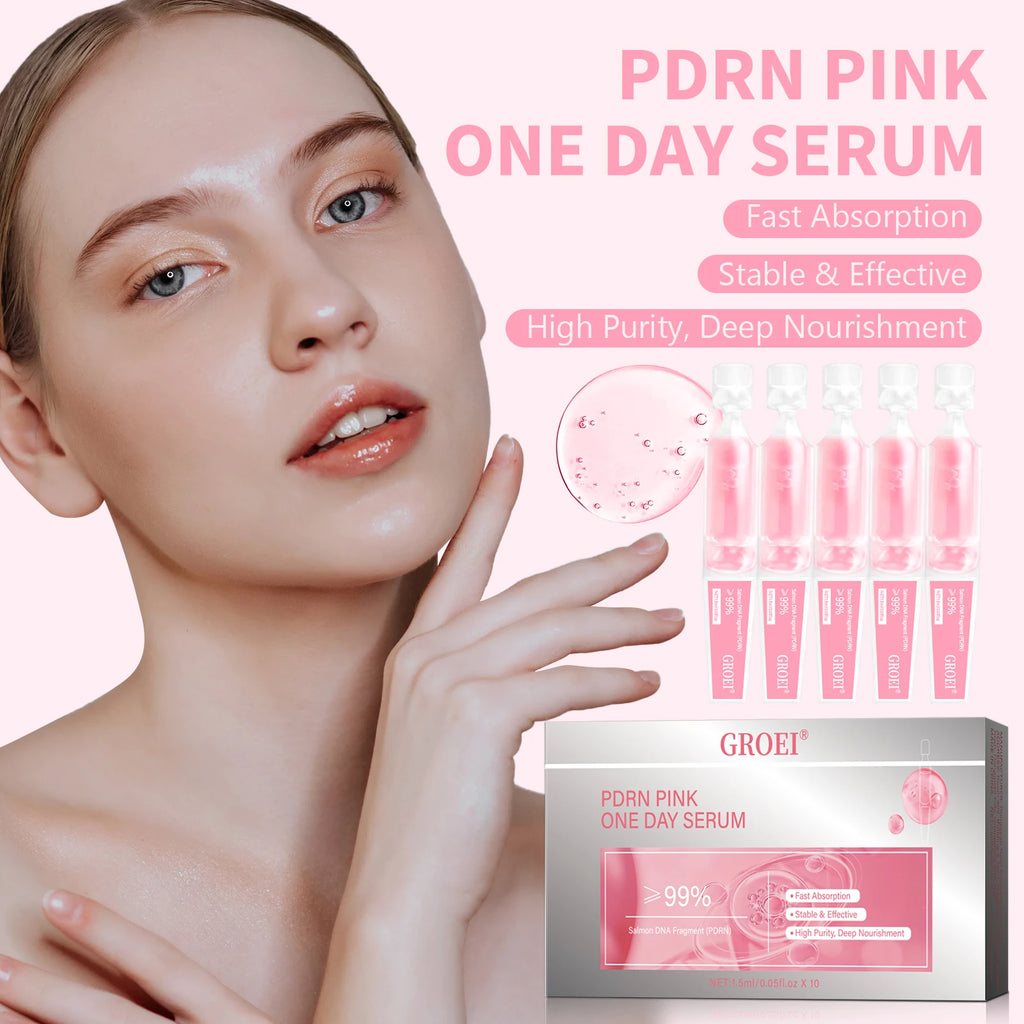 PDRN Pink One-Day Serum — Brightening, Firming & Deep Hydration Ampoules