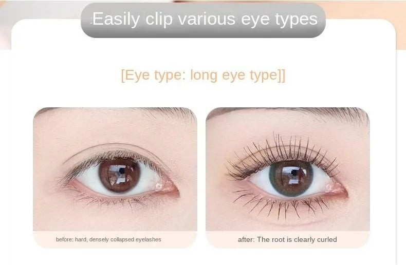 Eyelash Curler with Comb | Wide & Partial Clip | Waterproof Long-Lasting Curl