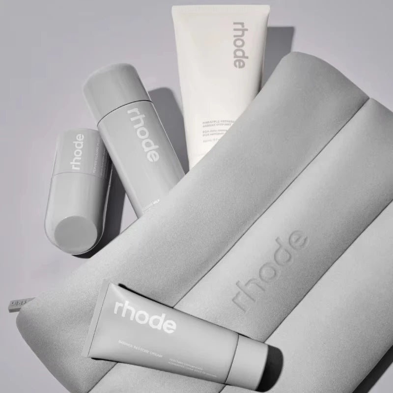 Rhode Peptide Lip Gloss, Glazing Fluid & Barrier Butter Skincare