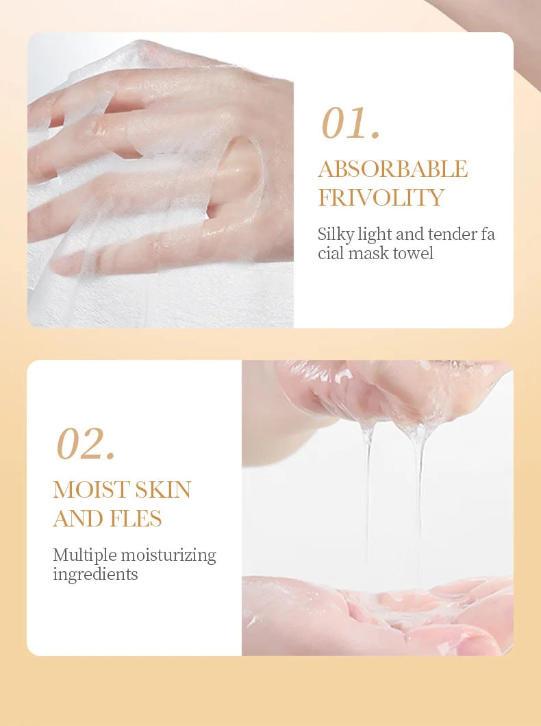 20pcs Hyaluronic Acid Collagen Face Mask skincare Moisturizing Firming Hydrating Facial Masks Sheet Mask Korean Skin Care Nanasbeautyholic