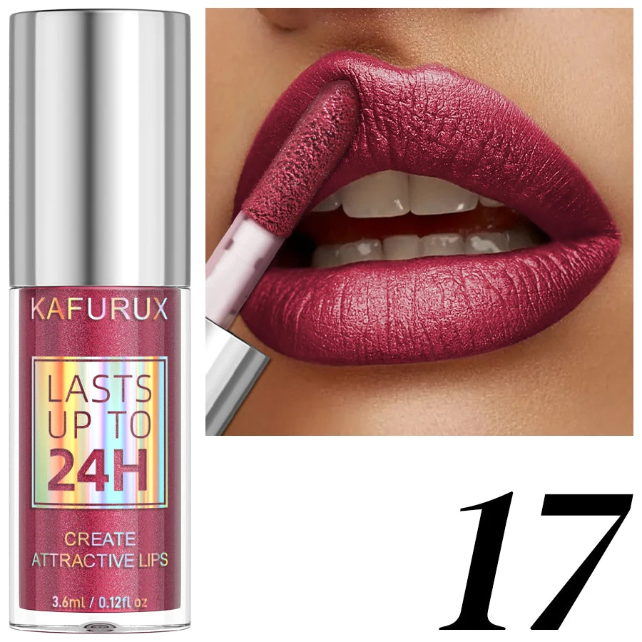 20-colors Glitter Lip Glaze Waterproof Diamond Shimmer Lip Gloss Sparkling Liquid Lipstick Long Lasting Lip Makeup for Women Gif Nanasbeautyholic