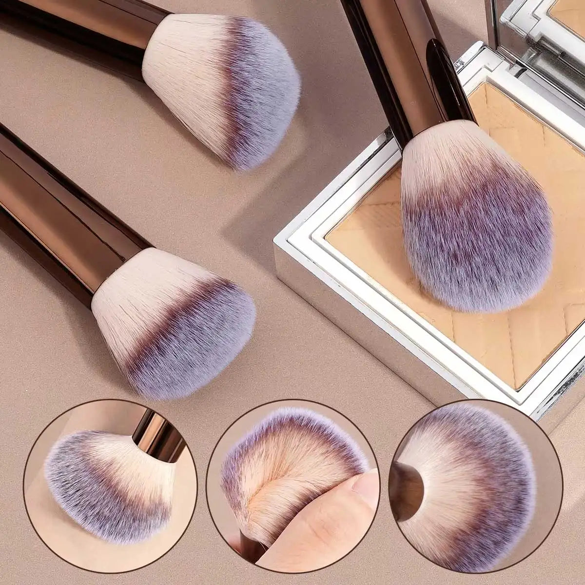 Maange 13-Piece Professional Makeup Brush Set – Foundation, Concealer, Powder, Eyeshadow & Blush Kabuki Brushes