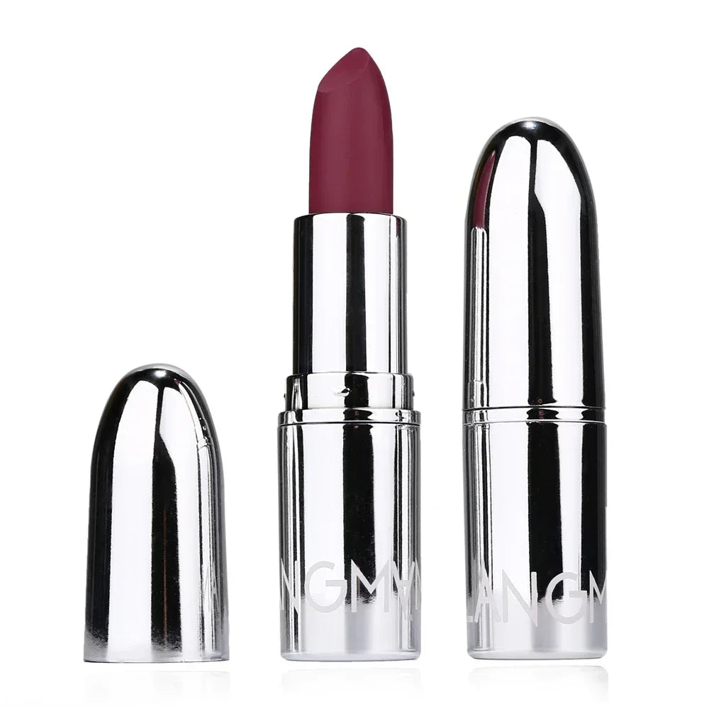 8 Colors Matte Bullet Lipstick Waterproof Long-Lasting Velvet Lipstick Easy To Wear Nude batom Nutritious Makeup Nanasbeautyholic