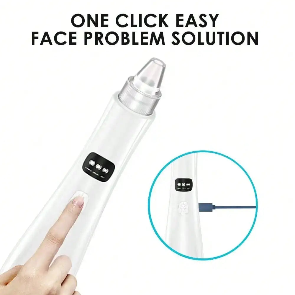Facial Vacuum Blackhead Remover & Deep Skin Cleansing Device | 3 Suction Modes