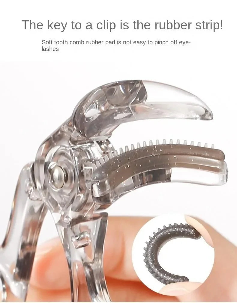Eyelash Curler with Comb | Wide & Partial Clip | Waterproof Long-Lasting Curl