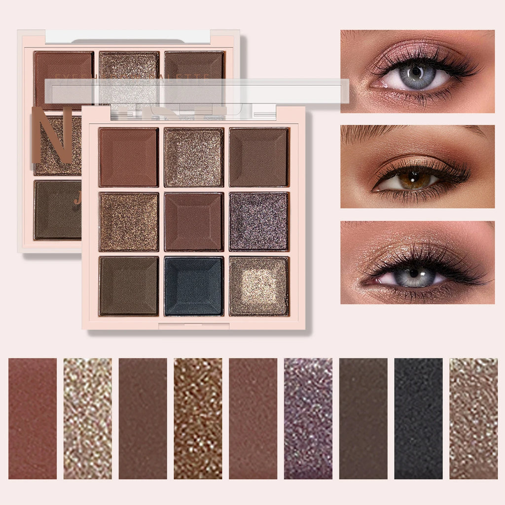 Eye shadow Palette, Matte & Shimmer Finish