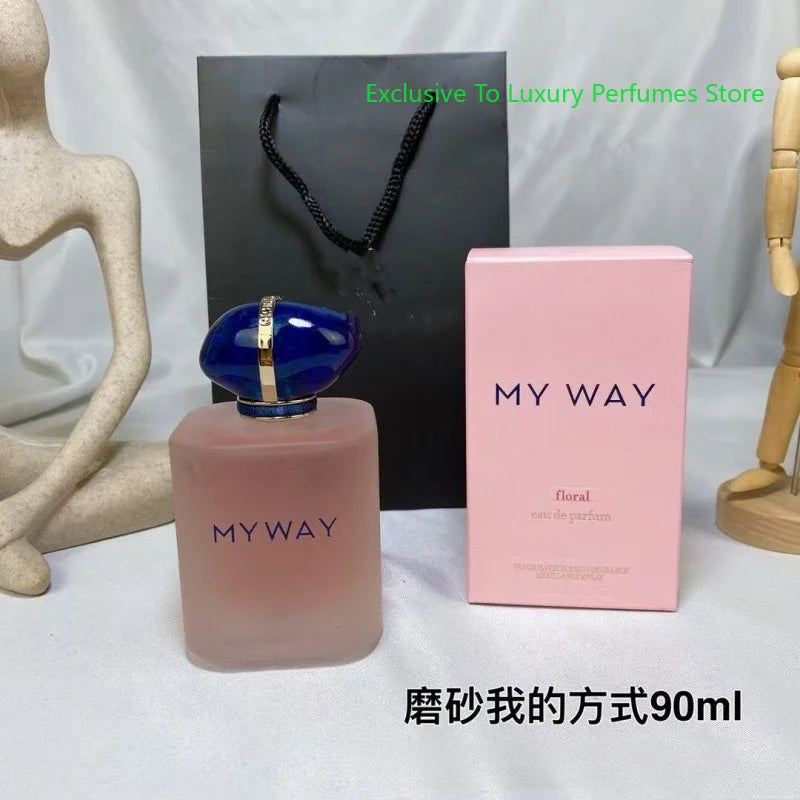 Hot 90ML Classic Brand Perfume My Way For Women Long Lasting Flying Sand Fragrance, Ideal Eau De Parfum For Romantic Dating Nanasbeautyholic