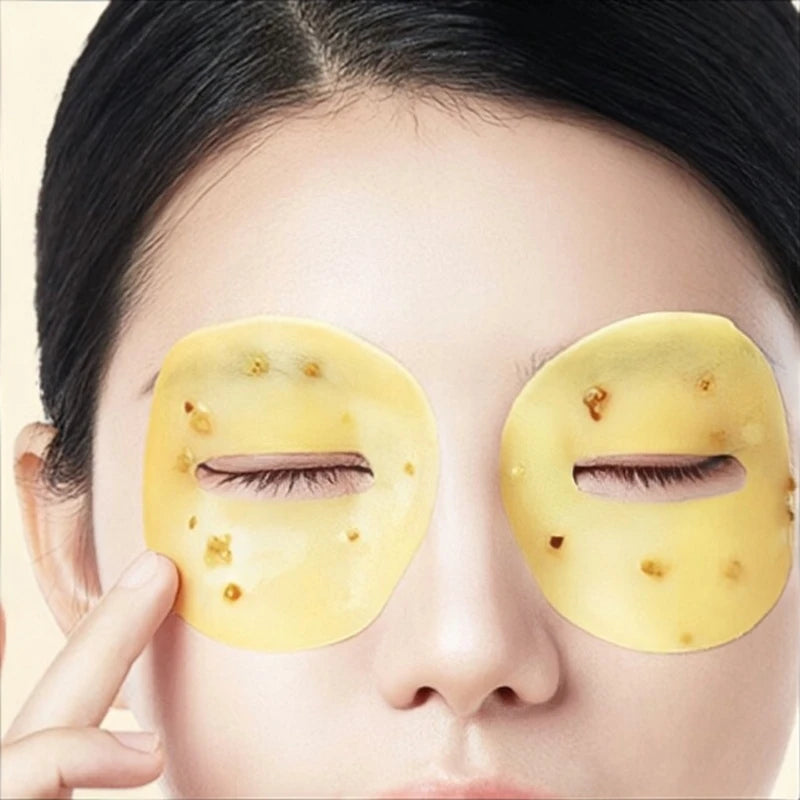 80 Osmanthus Eye Masks, Containing Osmanthus Extract, Hydrate and Moisturize, Nourish the Eyes, and Improve the Skin Around the Eyes Suitable for Daily Eye Care, a Gift for Mom on Mother's Day Nanasbeautyholic