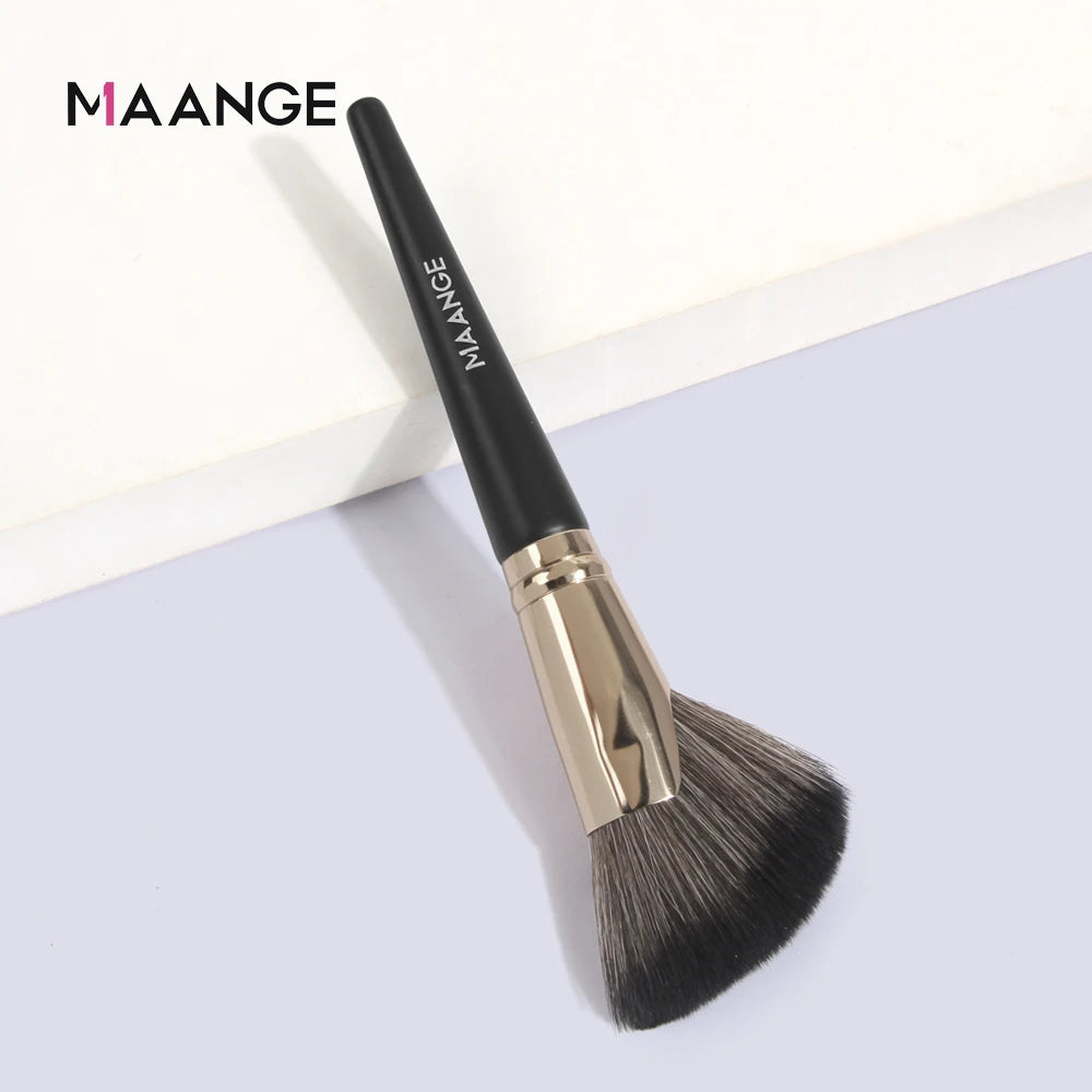 MAANGE Dense Blush Bronzer Brush Angled Makeup Brush Premium