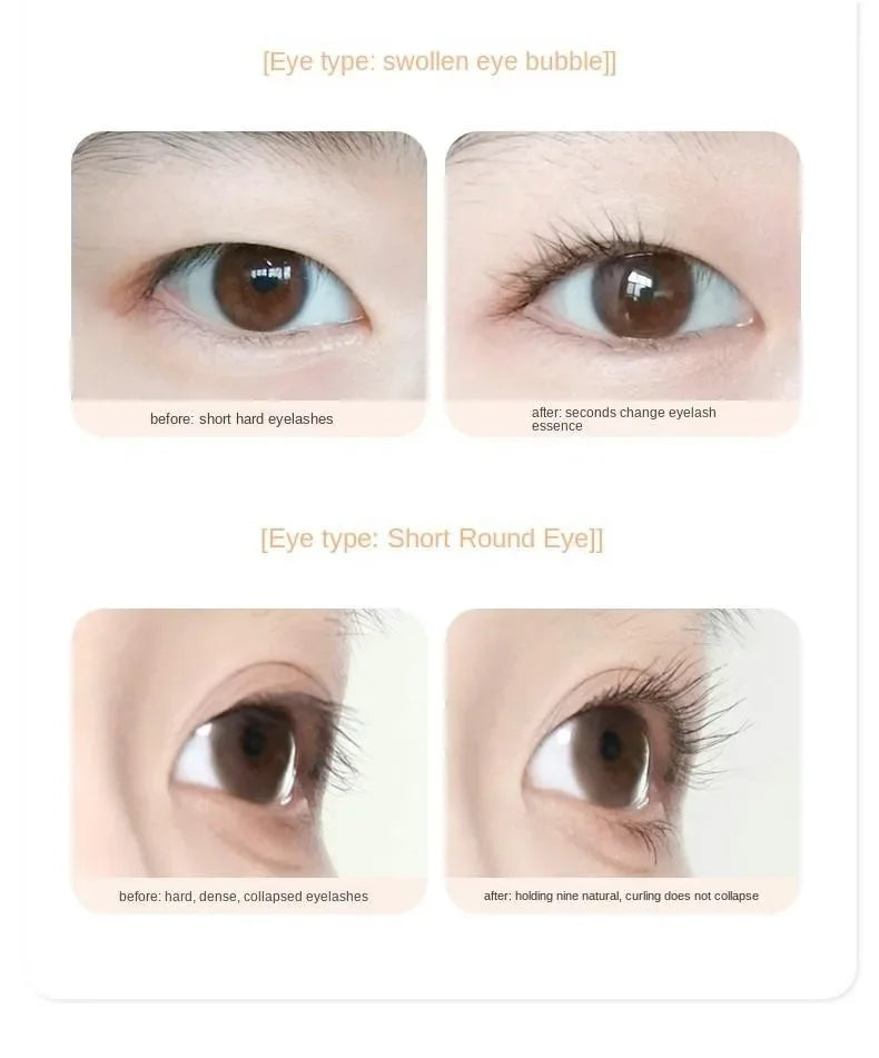 Eyelash Curler with Comb | Wide & Partial Clip | Waterproof Long-Lasting Curl