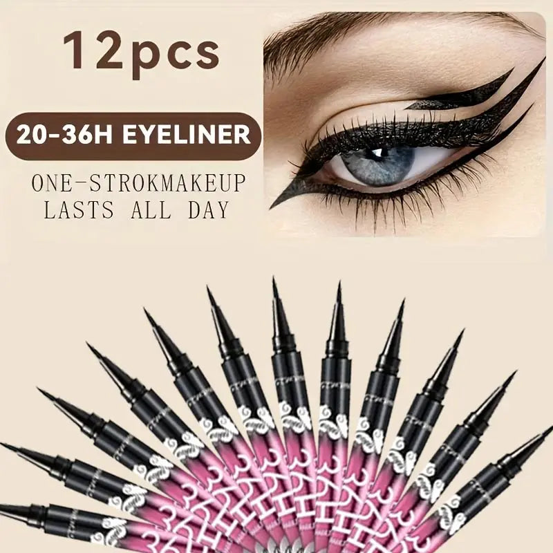 Samy Black Liquid Eyeliner Long-lasting Waterproof