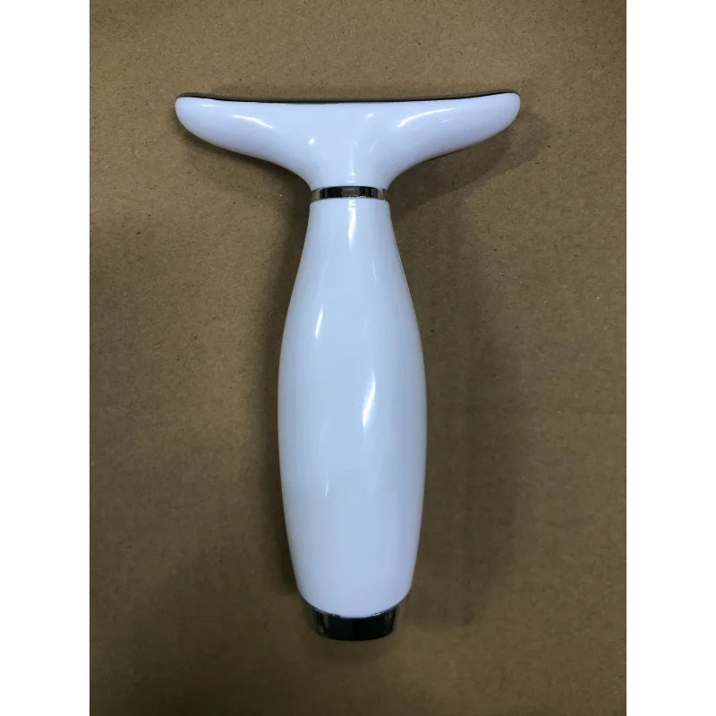 Portable 7 Colors LED Light Therapy Face Neck Massager 3 Gears Adjustable Gentle Vibration Anti Wrinkle Skin Tightening Lifting Nanasbeautyholic