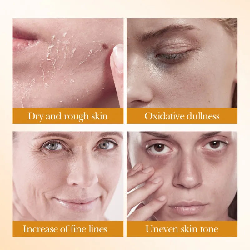 5pcs BIOAOUA Rice Raw Whitening Set Brighten Hydrating Moisturize Soothing Facial Cleanser+toner+essence+lotion+cream Skincare Nanasbeautyholic