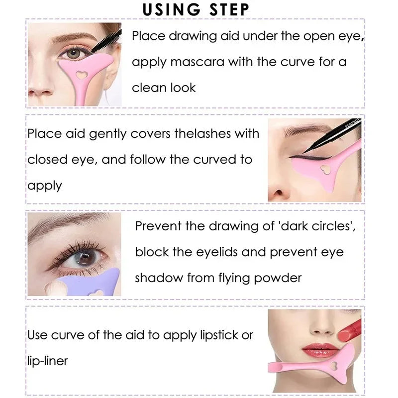 Eyeliner Stencil Wing Tips Silicone