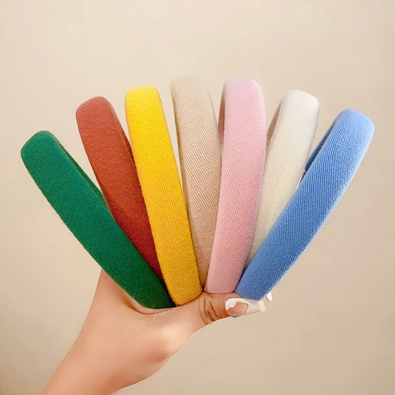 Colorful Spong Linen Hairbands