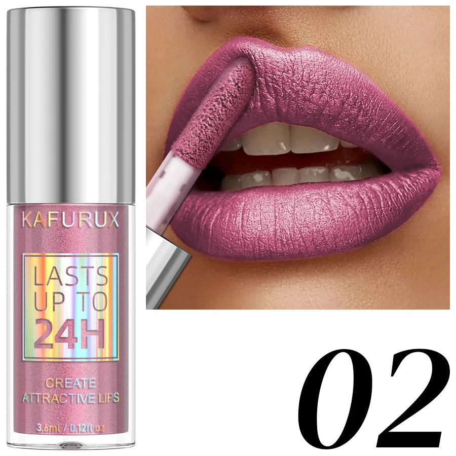 20-colors Glitter Lip Glaze Waterproof Diamond Shimmer Lip Gloss Sparkling Liquid Lipstick Long Lasting Lip Makeup for Women Gif Nanasbeautyholic