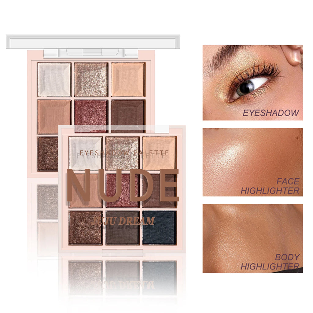 Eye shadow Palette, Matte & Shimmer Finish