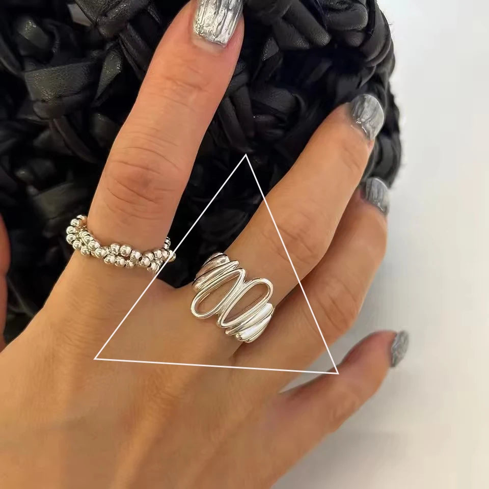 925 Sterling Silver Flower Ring for Women | Hollow Retro Design | Allergy-Free | VENTFILLE Fine Jewelry