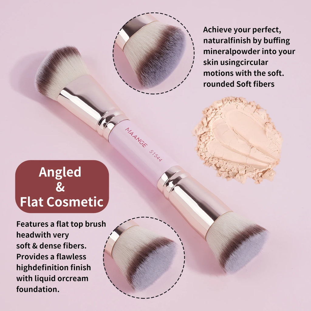 MAANGE 4pcs Basic Makeup Brushes Set