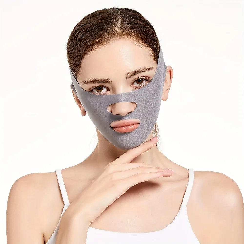 Face Slimming Bandage V Line Face Shaper Double Chin Reducer Face Lifting Belt Anti Wrinkle Facial Massager Women Skin Care Tool Nanasbeautyholic