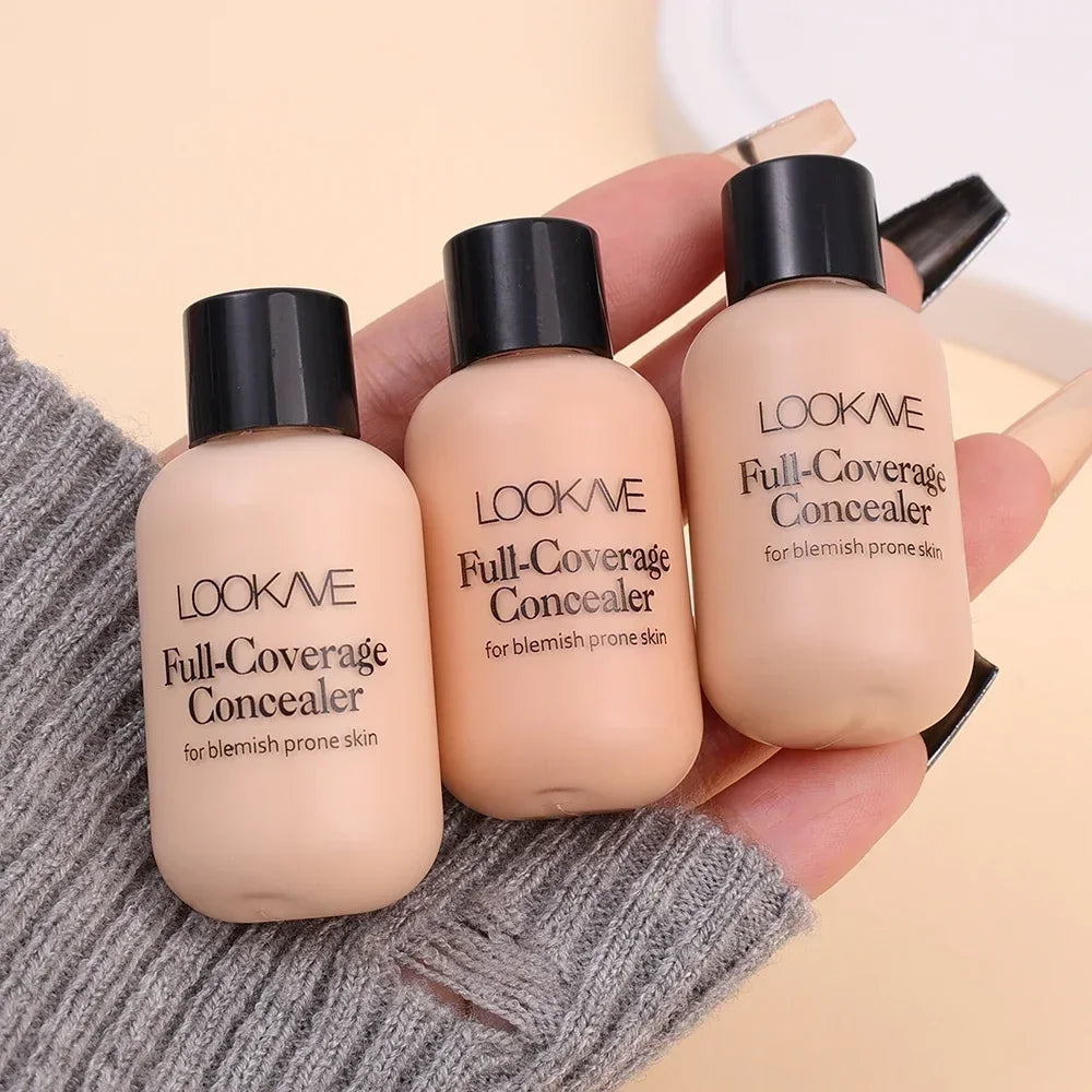 Full Coverage Liquid Concealer – Waterproof, Dark Circle & Blemish Corrector for All Skin Types
