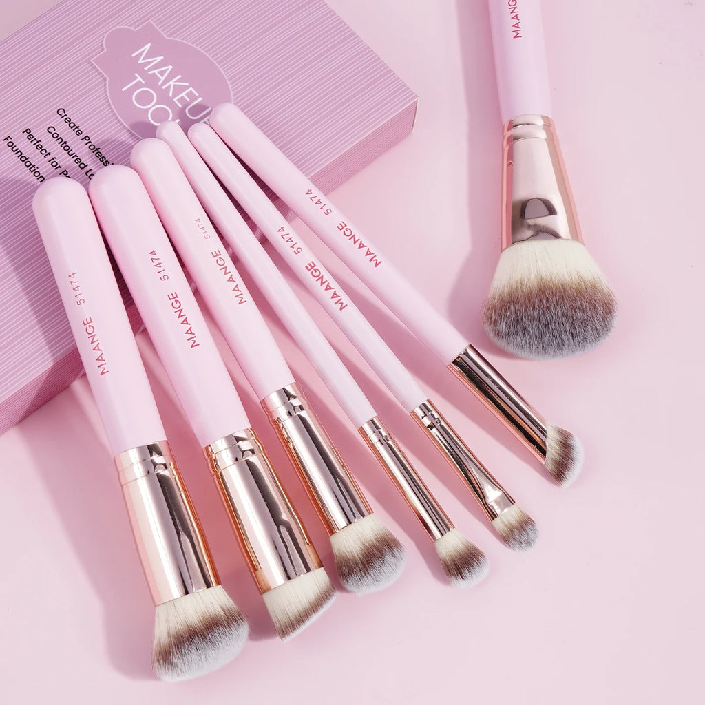 MAANGE 7PCS Makeup Brush Set
