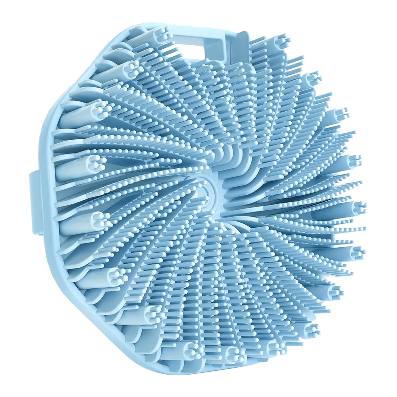 Silicone Body Scrubber Shower Brush Exfoliating Shower Scrubber with Non-Slip Hand Strap Silicone Body Buffer for Use in Shower Nanasbeautyholic