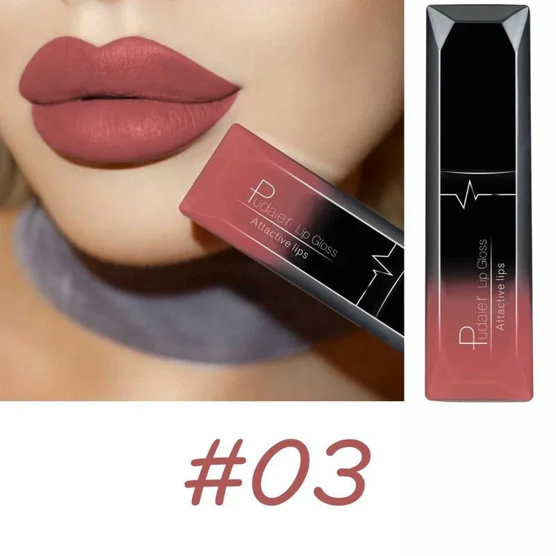 17 Colors Velvet Matte Liquid Lipstick, Waterproof Long Wear Lip Color, High Pigment Smooth Texture, Makeup for All Skin Types Nanasbeautyholic