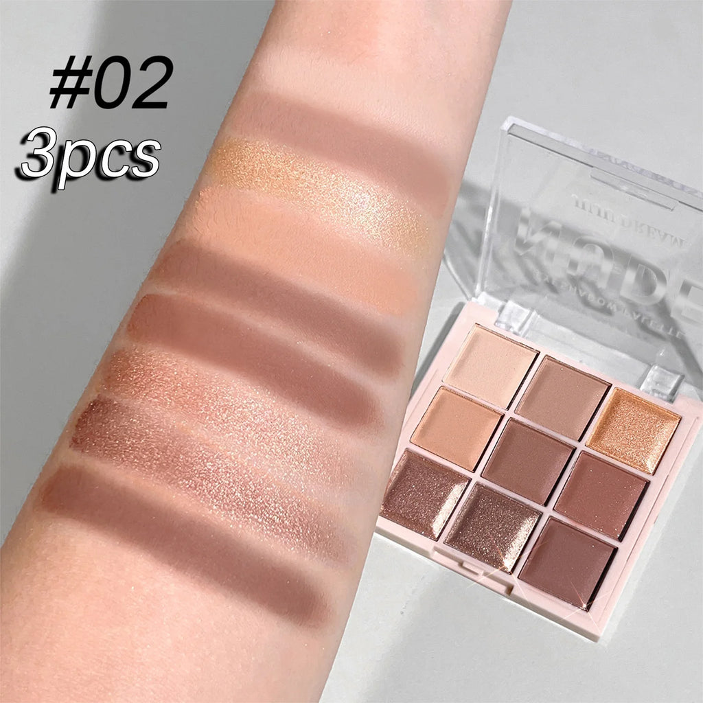Eye shadow Palette, Matte & Shimmer Finish