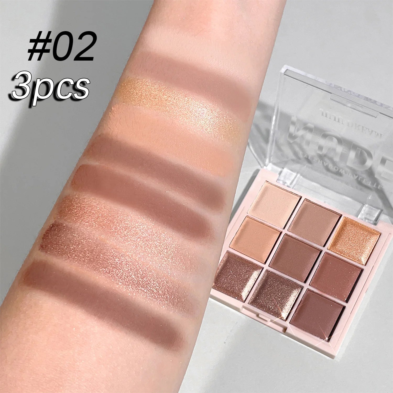 Eye shadow Palette, Matte & Shimmer Finish