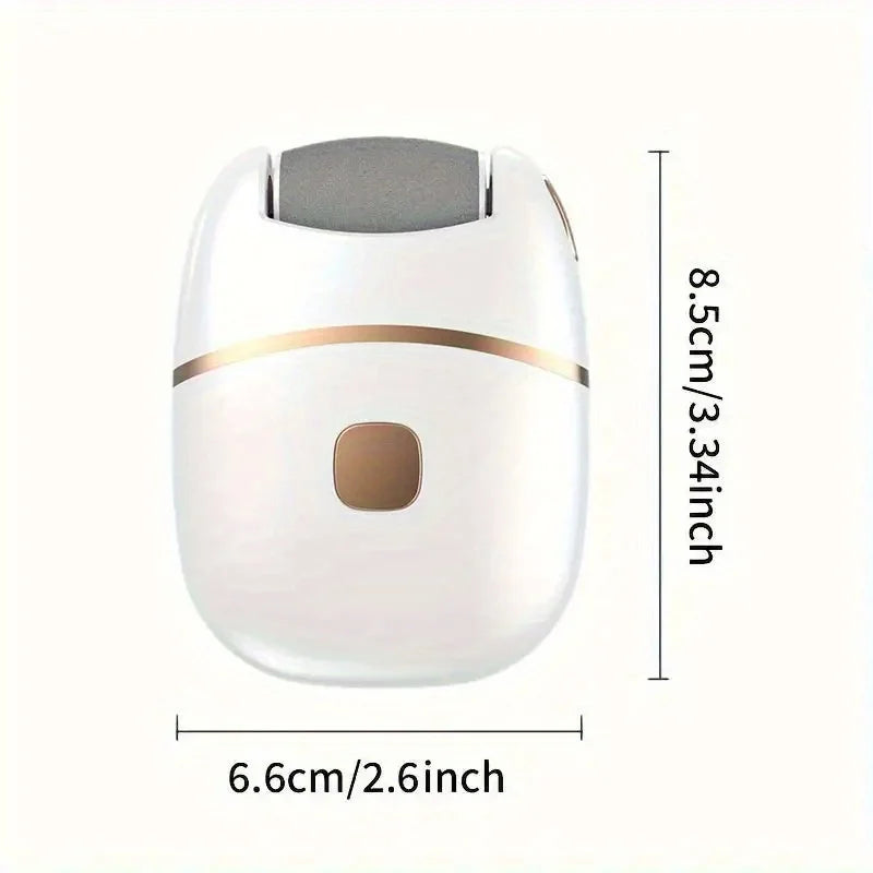 Rechargeable Electric Foot Grinder for Thick Faux Leather USB Personal Care Tool with Interchangeable Heads Grooming Tool Nanasbeautyholic