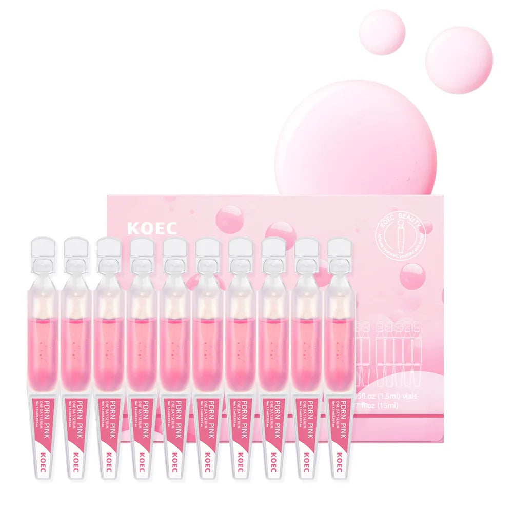 PDRN Pink One-Day Serum — Brightening, Firming & Deep Hydration Ampoules