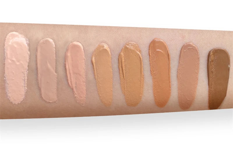 Fit Colors Full Cover Liquid Concealer BB Cream – Brightening, Waterproof & Natural Finish | 8 Shades