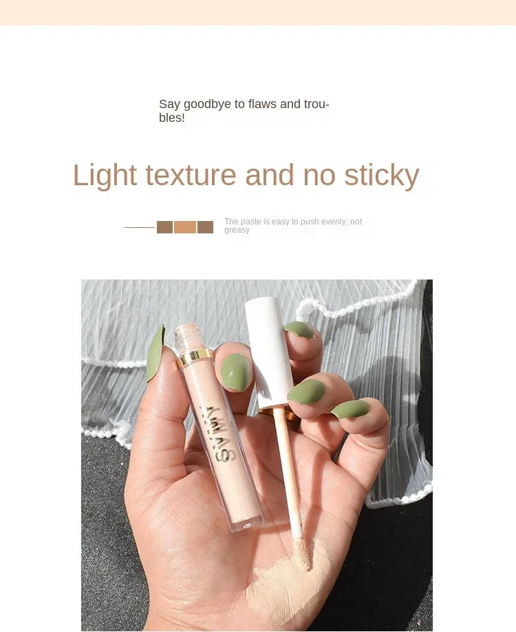 Svmy Liquid Contouring Concealer – Waterproof, Moisturizing & Long-Lasting Coverage for Dark Circles & Acne | 4 Shades