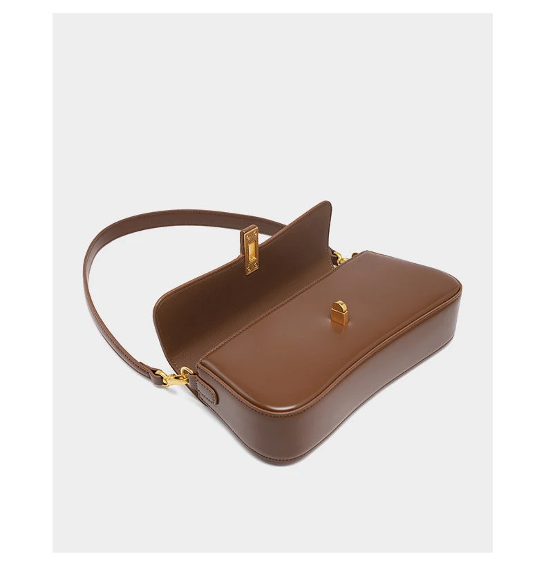 Jonlily Women Genuine Leather Shoulder Bag