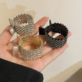 Fashion Pearl Rhinestone Metal Hair Clip