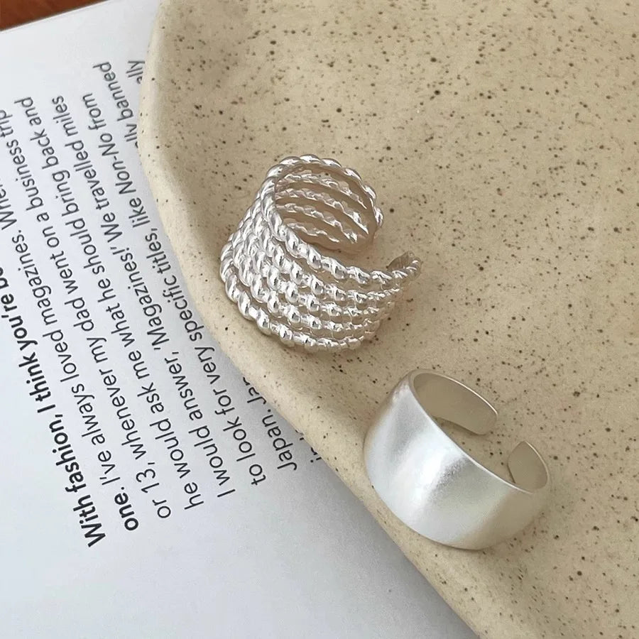 925 Sterling Silver Flower Ring for Women | Hollow Retro Design | Allergy-Free | VENTFILLE Fine Jewelry