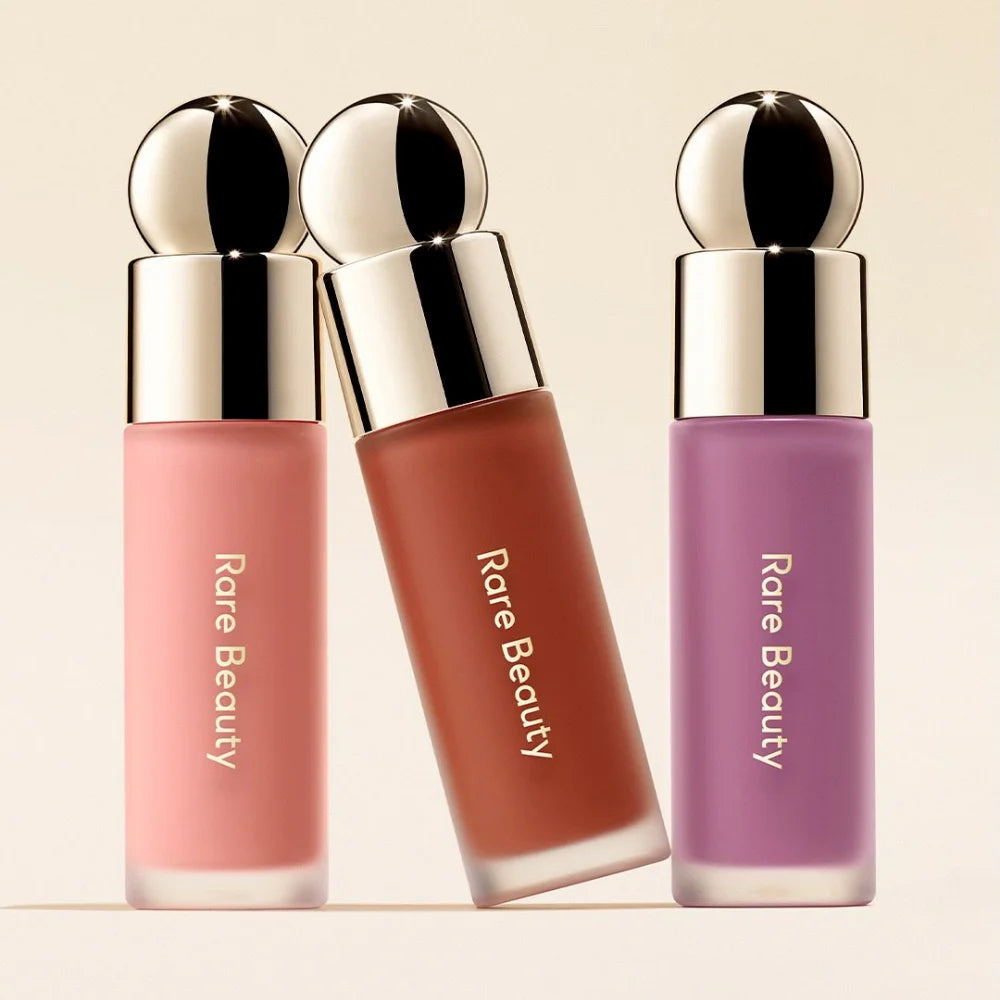 Rare Beauty Lipstick Blush Cream Grace Liquid Blush Waterproof Mositure Face Contour Shadow Blusher Liquid Blusher Plump Makeup Nanasbeautyholic