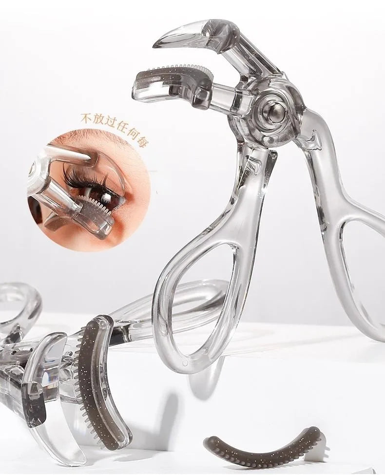 Eyelash Curler with Comb | Wide & Partial Clip | Waterproof Long-Lasting Curl
