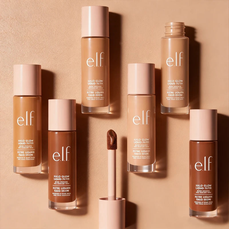 e.l.f. Makeup Base Collection – Primer, Setting Spray, Lip Gloss & Foundation | Oil-Control & Long-Wearing