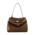Women's Suede genuine leather Bag Shoulder Handbag Luxury Designer